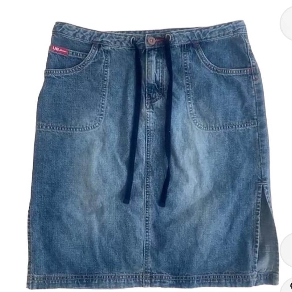 UNIONBAY Blue Denim Skirt
